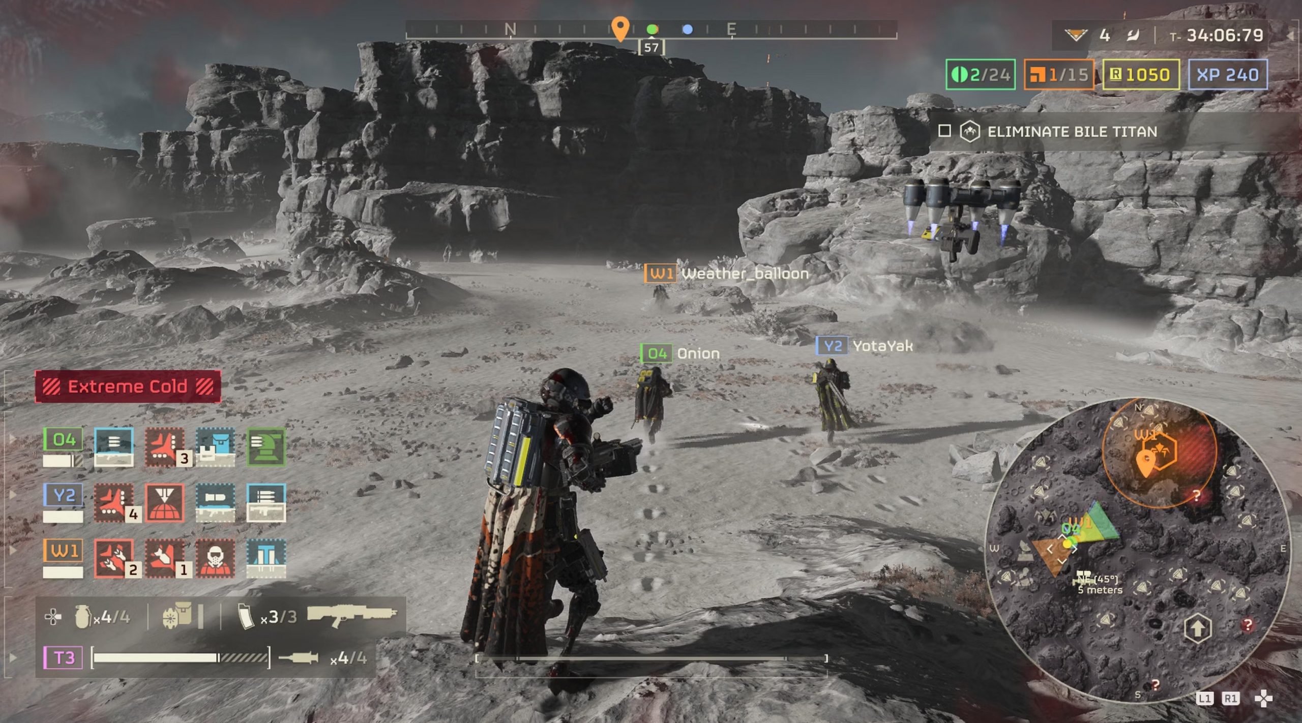 gameplay screen