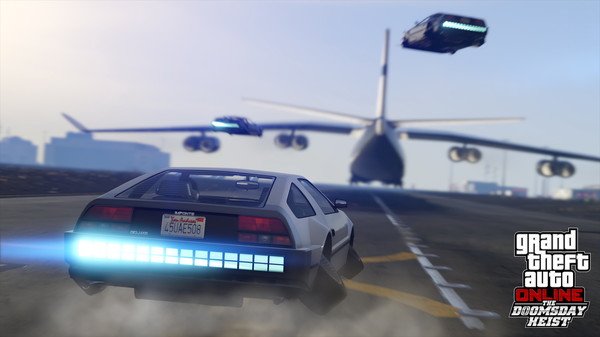 Grand Theft Auto V flying car