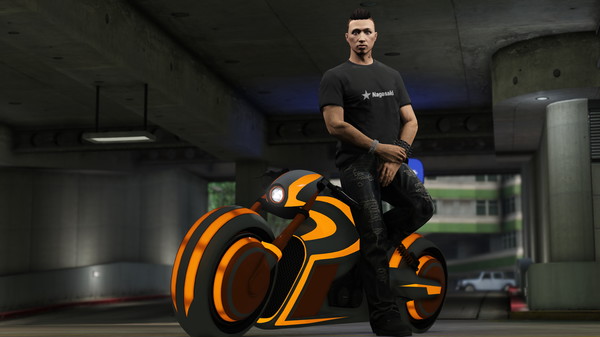 Grand Theft Auto V racing bike