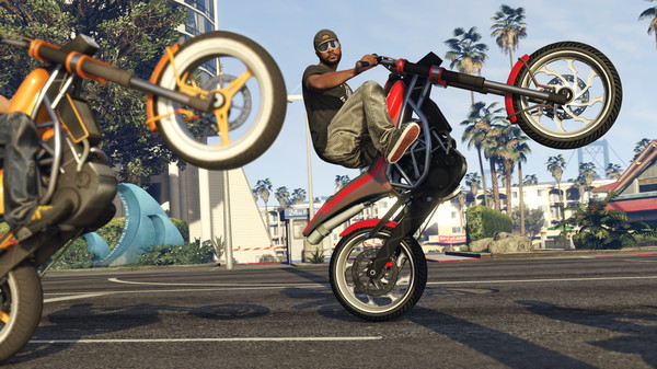 Grand Theft Auto V dirt bike