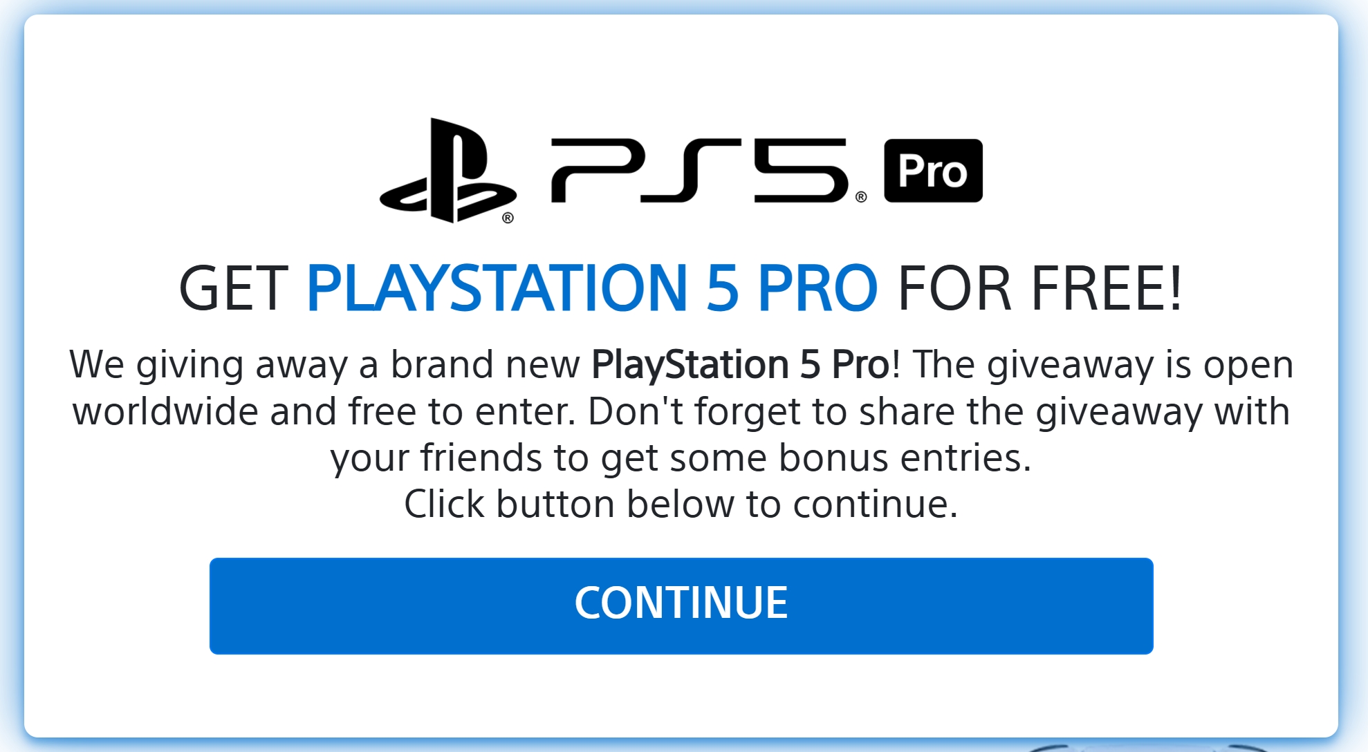 ps5 pro giveaway